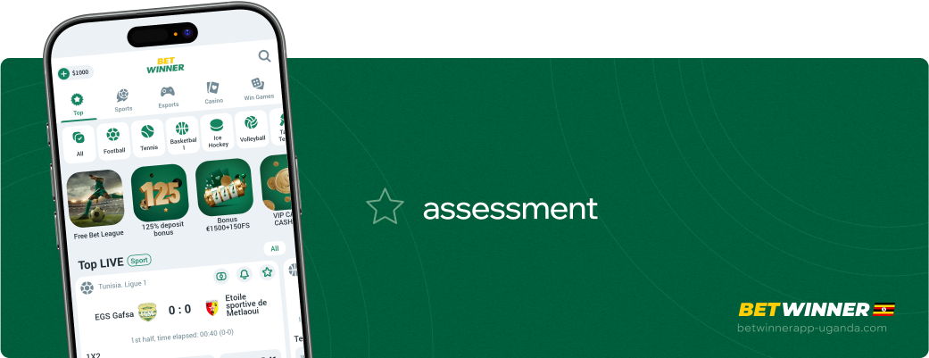 Assessment Betwinner APP Uganda