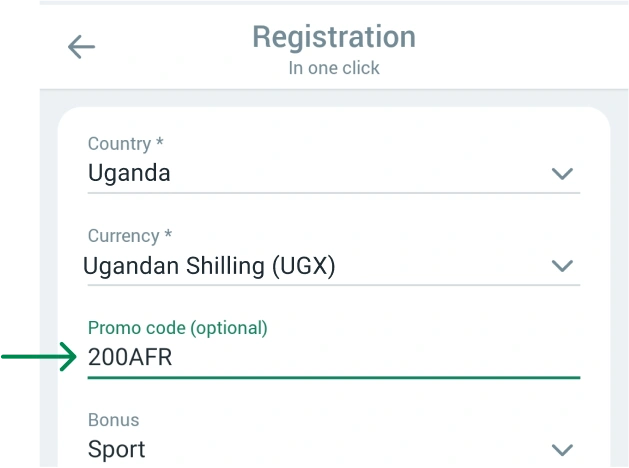 Use our promo code for a bonus Betwinner APP Uganda
